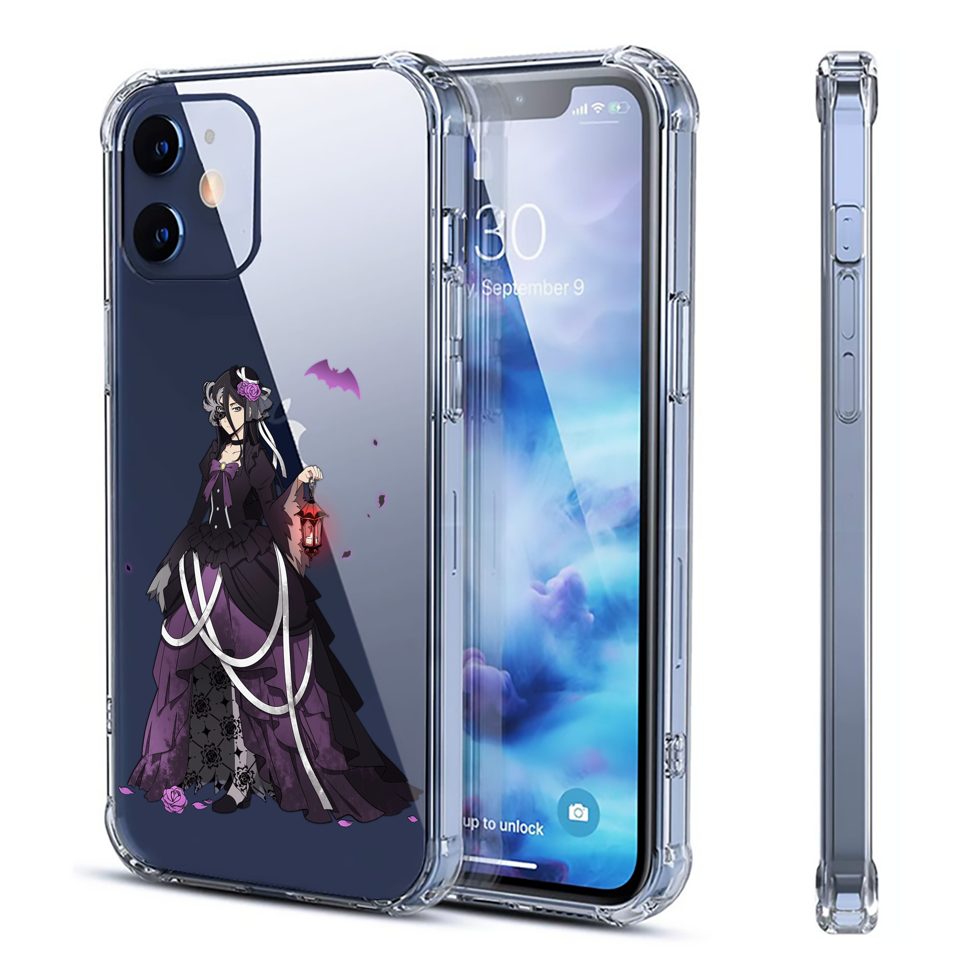 （画像用） 文豪ストレイドッグス Bungo Stray Dogs 【iPhone 12シリーズ対応】透明スマホケース（クリアソフトケース）